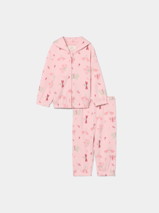 Conjunto de fato de treino estampado