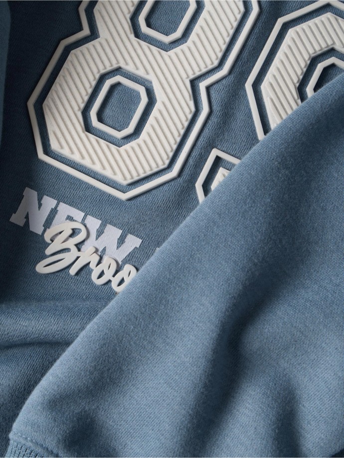 Conjunto de fato de treino estampado