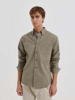 Camisa cl�ssica com bolso