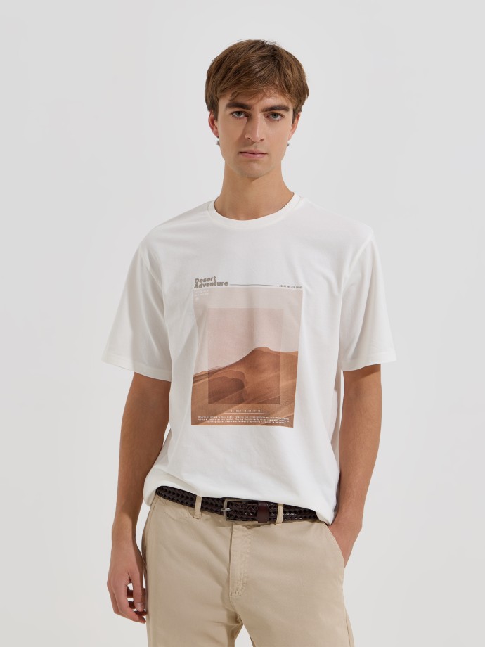 T-shirt estampada