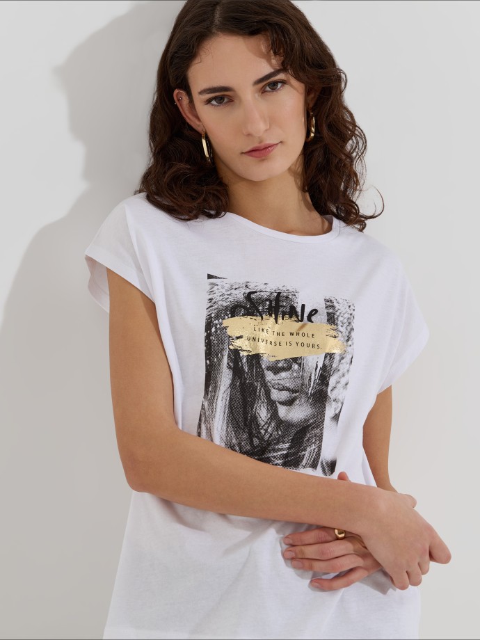 T-shirt estampada