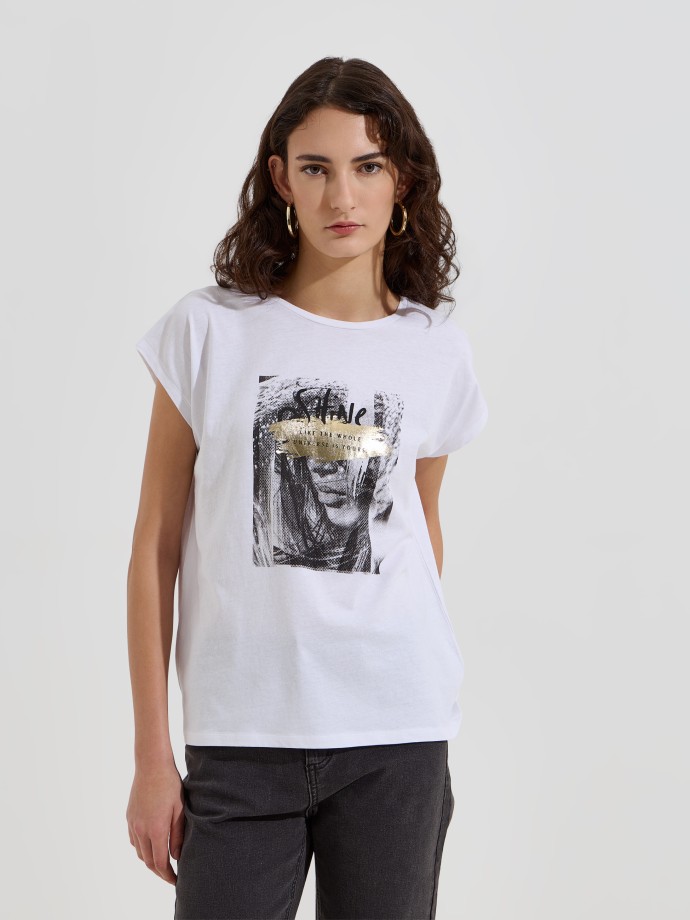 T-shirt estampada