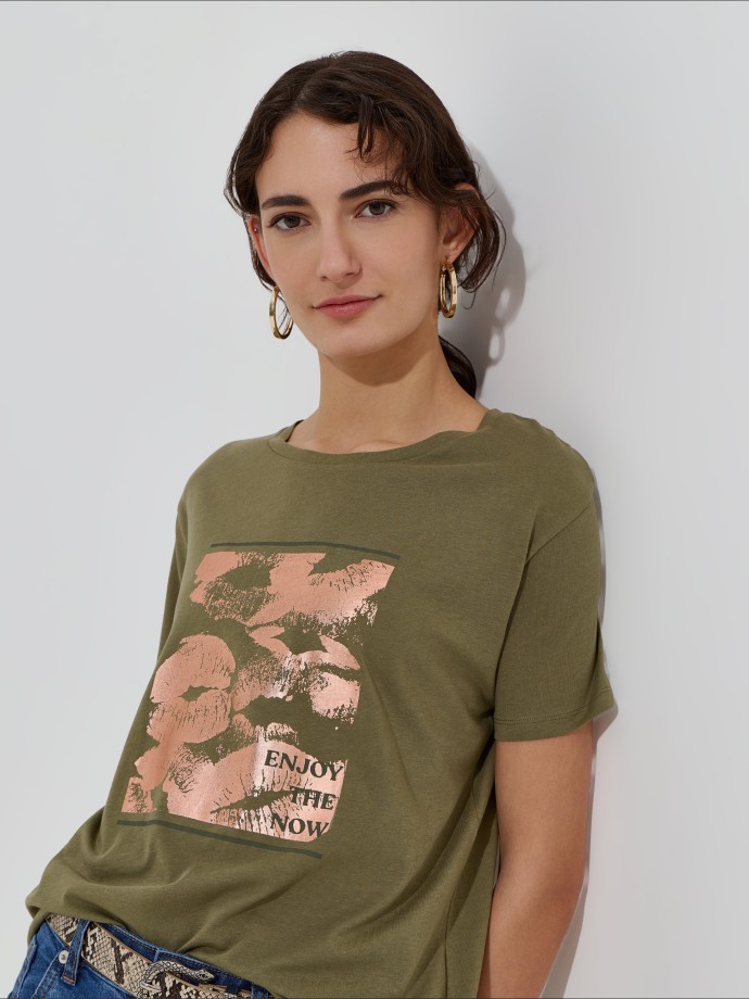 T-shirt estampada
