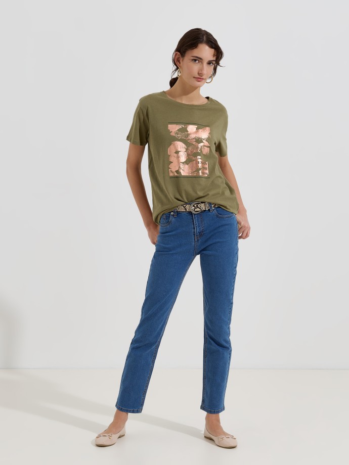 T-shirt estampada