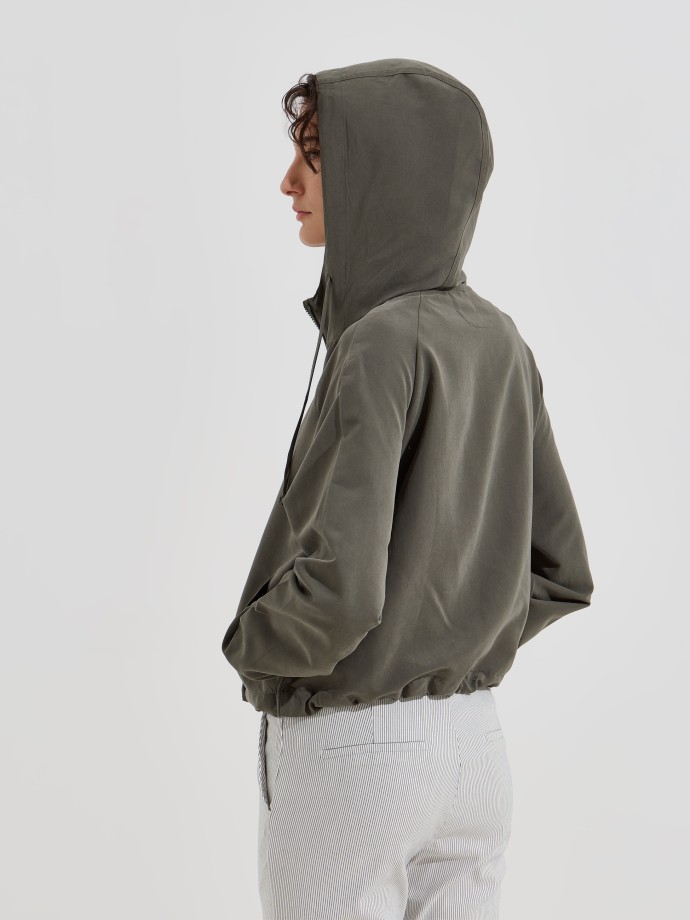 Parka com carapu�o