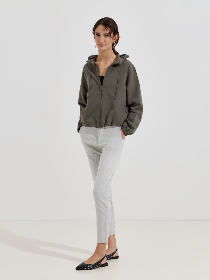 Parka com carapu�o