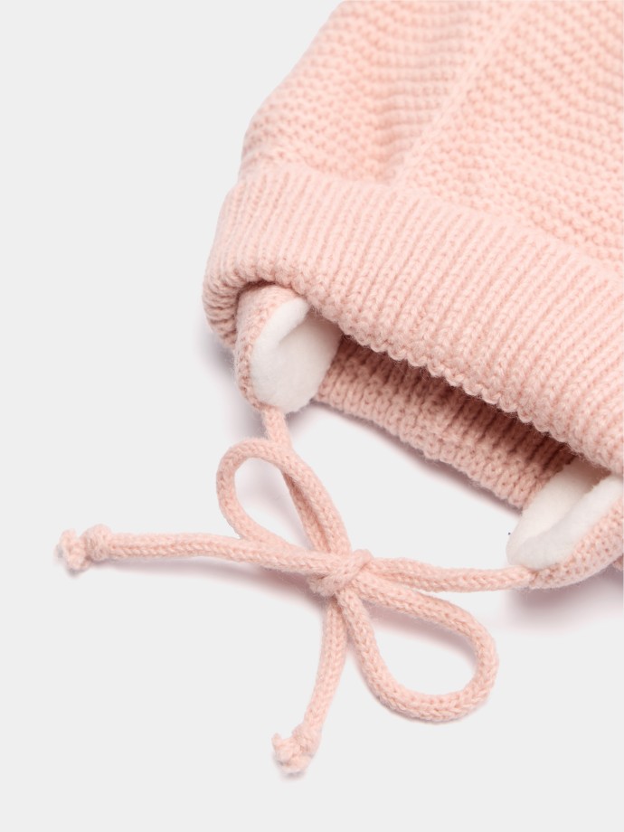 Conjunto de gorro e luvas