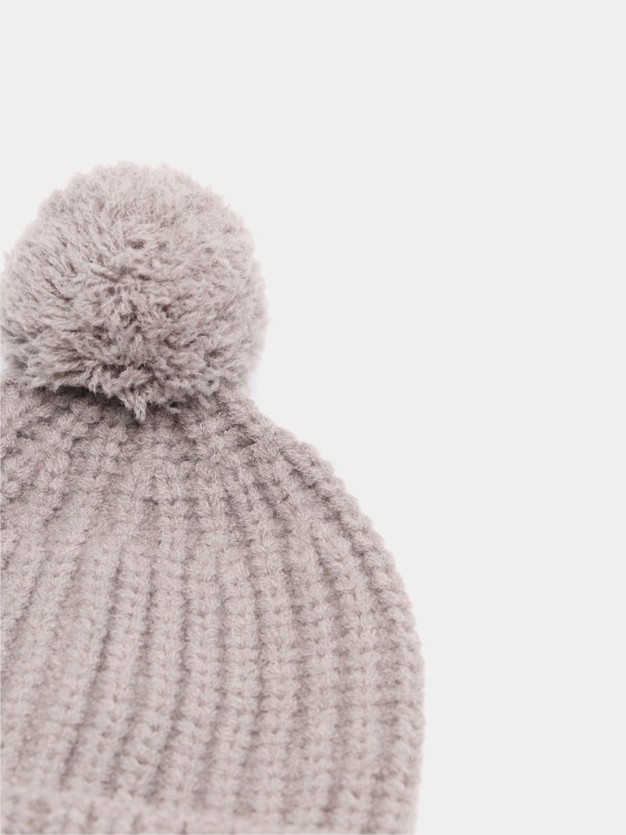 Conjunto de gorro e luvas