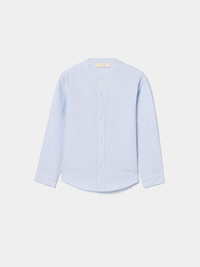 Camisa com gola mao