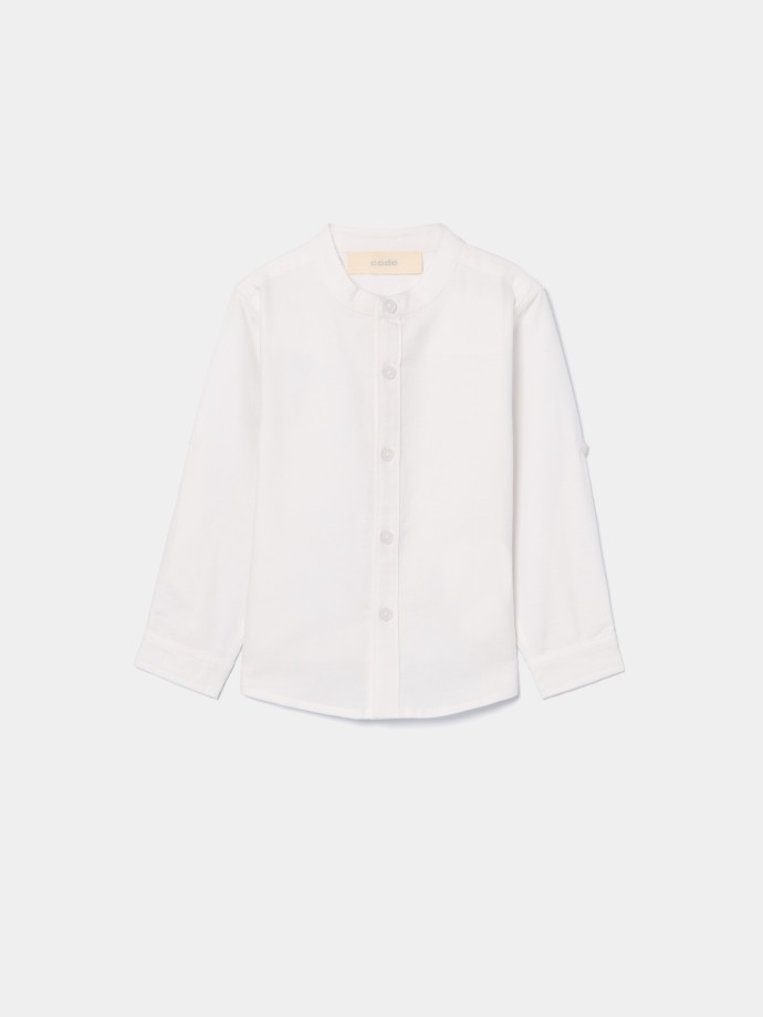 Camisa com gola mao Camisa com gola mao