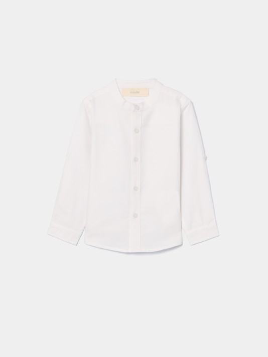 Camisa com gola mao