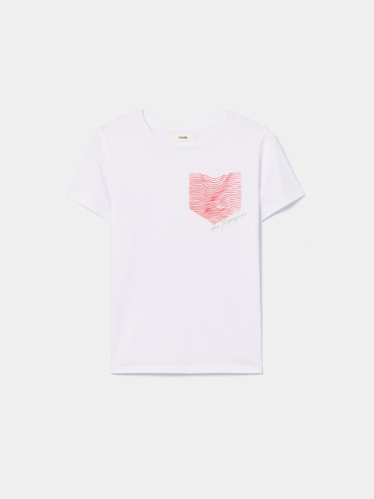 T-shirt estampada