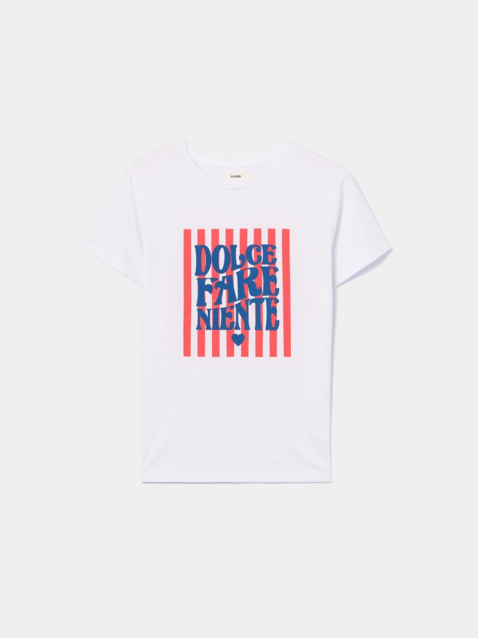 T-shirt estampada