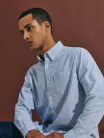 Camisa cl�ssica �s riscas