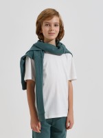 T-shirt com pormenor estampado