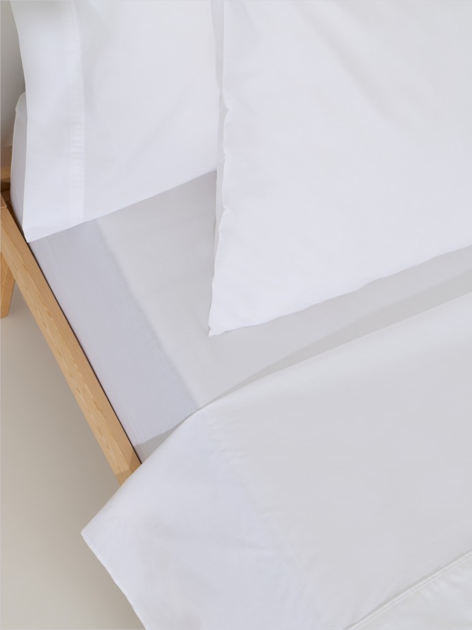 Conjunto de len��is king size em percal