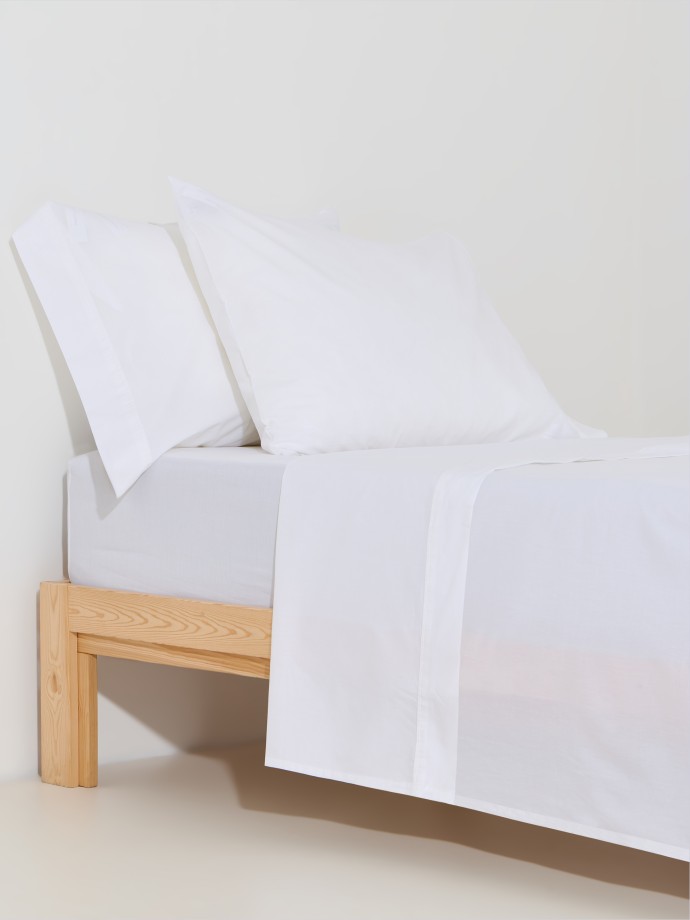 Conjunto de len��is king size em percal