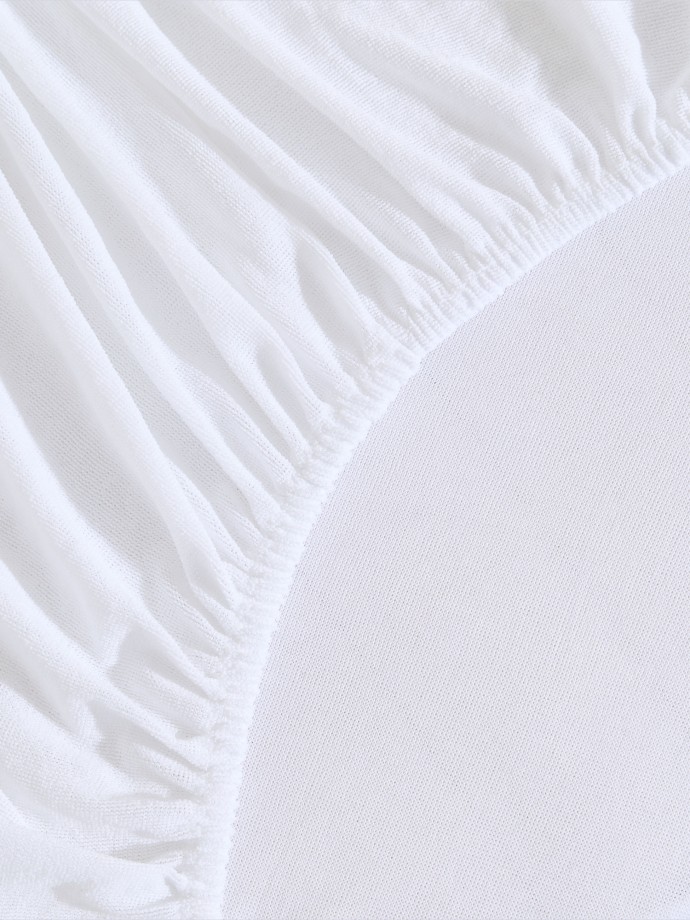 Len�ol-capa em felpo para colch�o de casal