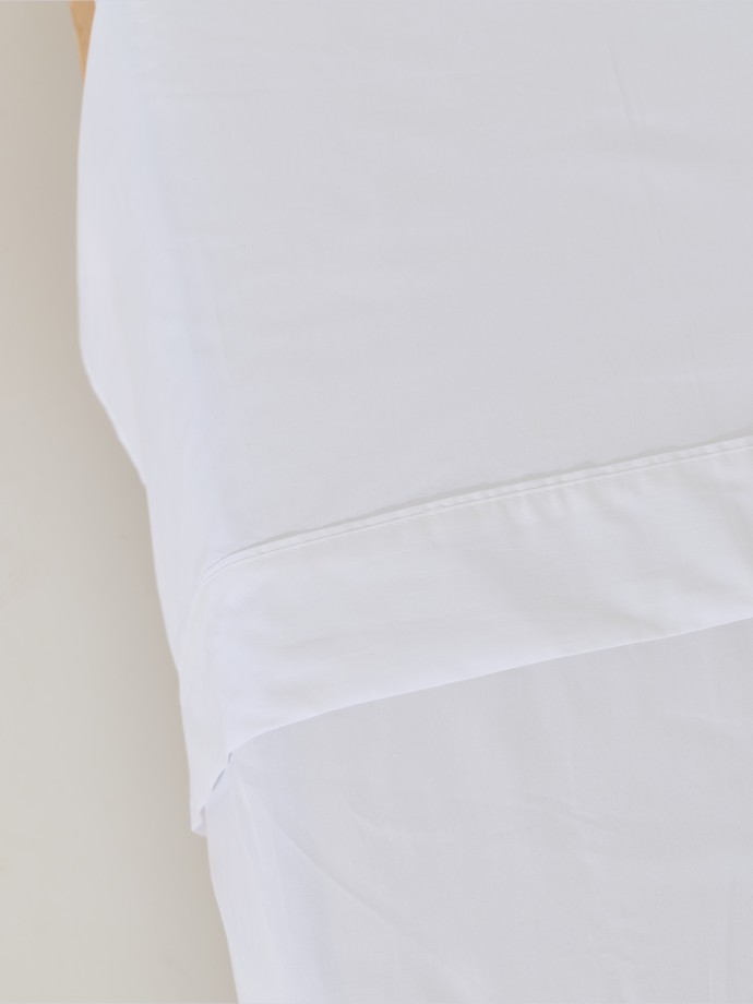 Conjunto de len��is de casal em percal