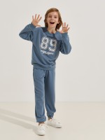 Conjunto de fato de treino estampado