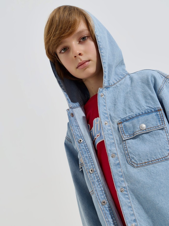 Sobrecamisa de ganga