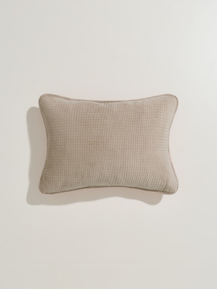 Pack de 2 fronhas decorativas com relevo