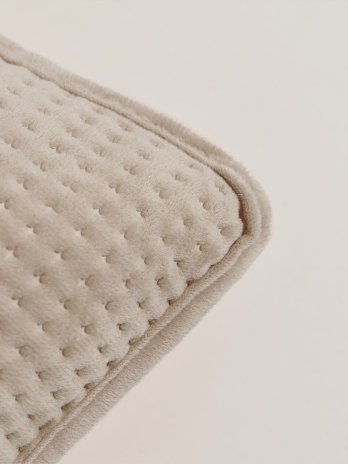 Pack de 2 fronhas decorativas com relevo