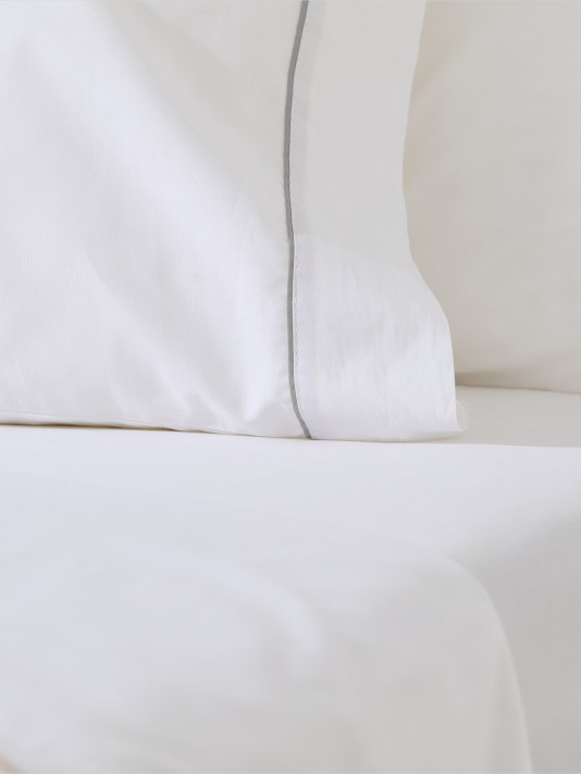 Conjunto de lençóis king size em percal Conjunto de lençóis king size em percal