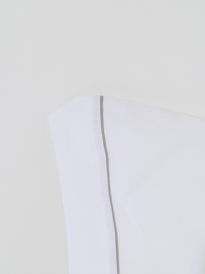 Conjunto de len��is de solteiro em percal