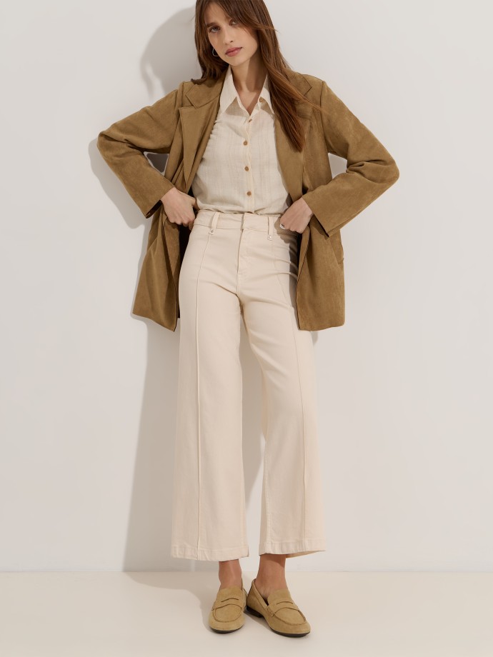 Cal�as de ganga marine pin tuck