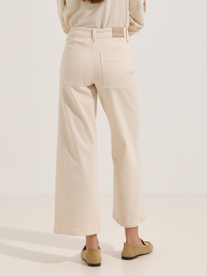 Cal�as de ganga marine pin tuck