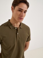 Polo b�sico em algod�o