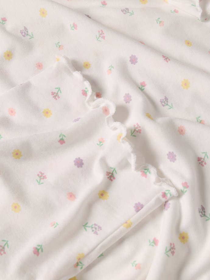 Pijama estampado com manga curta