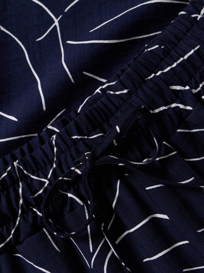 Cal�as flu�das estampadas