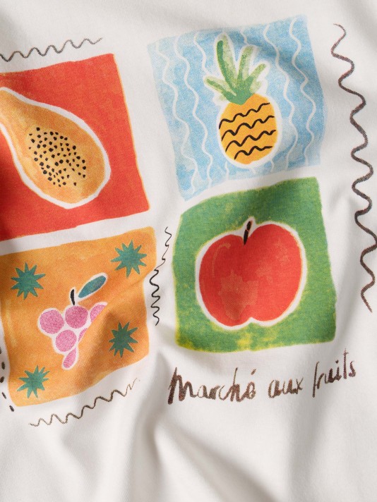 T-shirt estampada frutas T-shirt estampada frutas