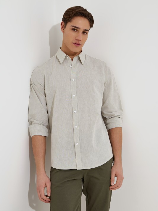Camisa com linho