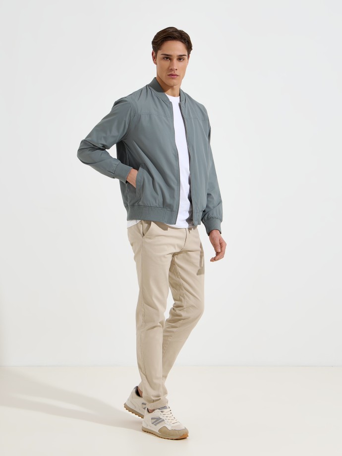 Casaco estilo bomber
