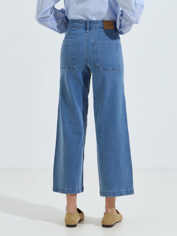 Cal�as de ganga marine pin tuck