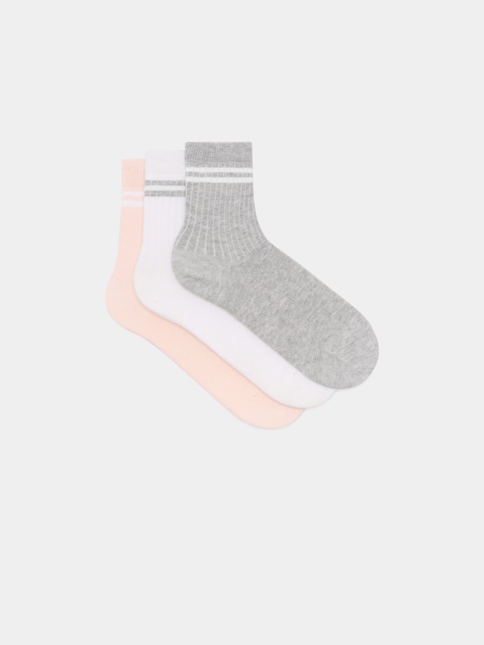 Pack de 3 pares de meias