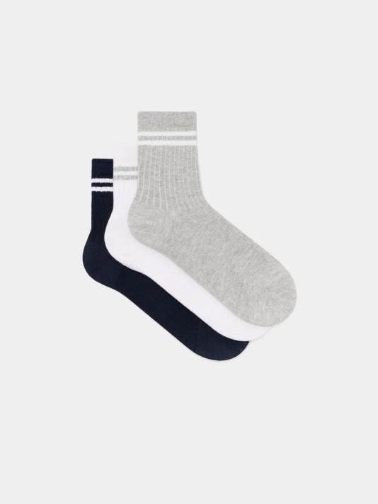 Pack de 3 pares de meias