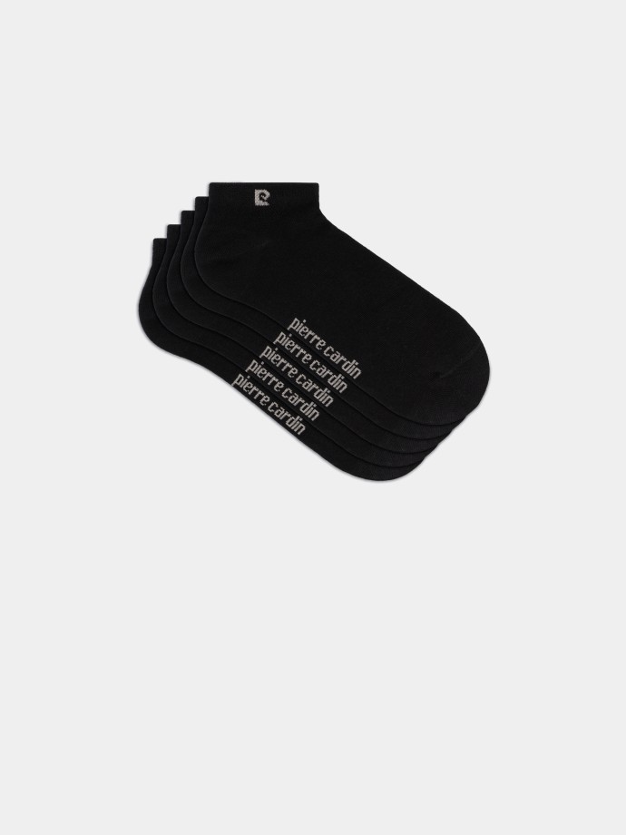 Pack 5 pares de meias tornozelo Pierre Cardin Pack 5 pares de meias tornozelo Pierre Cardin