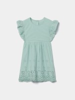 Vestido com bordado ingl�s