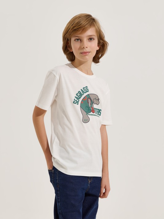 T-shirt estampada