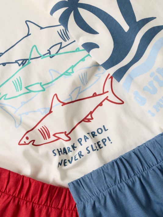 Pack de pijama com 4 peças Pack de pijama com 4 peças