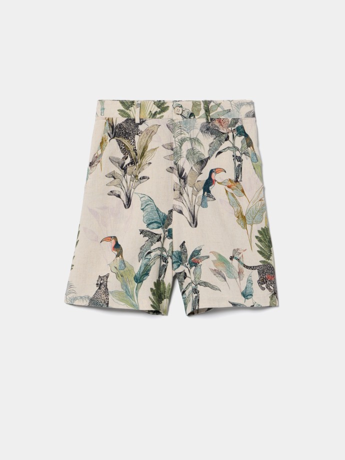 Cal��es estampado tropical