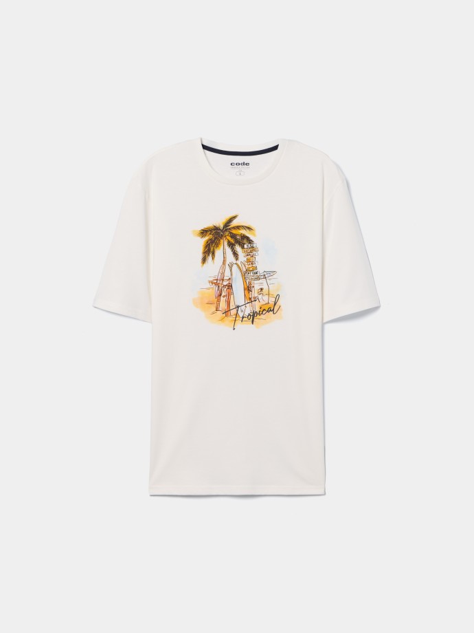 T-shirt estampada