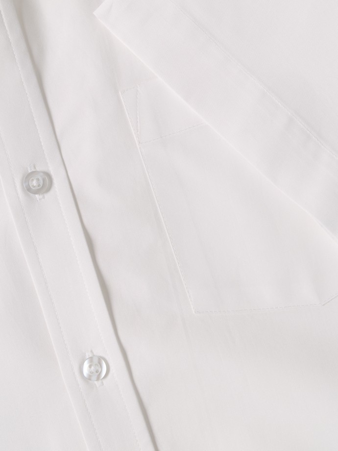 Camisa de manga curta com bolso Camisa de manga curta com bolso