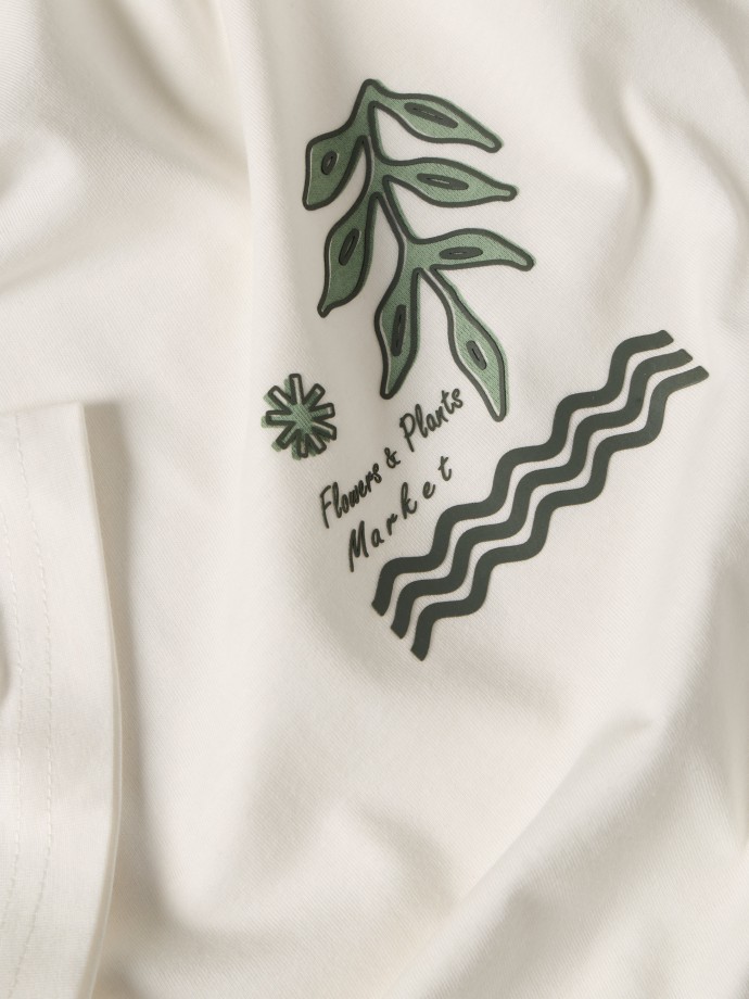 T-shirt estampada