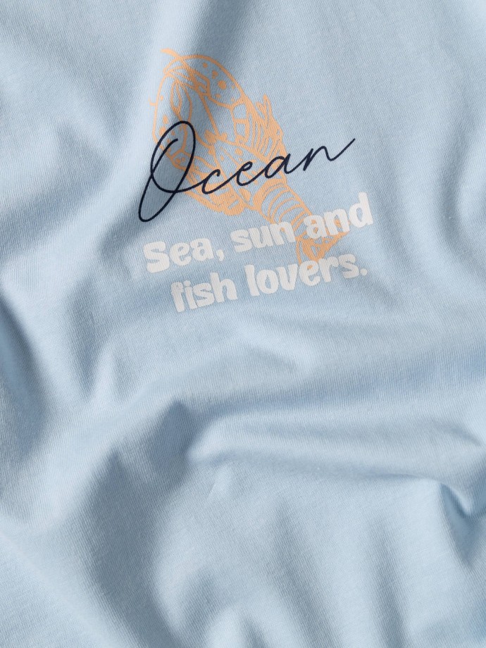 T-shirt estampada