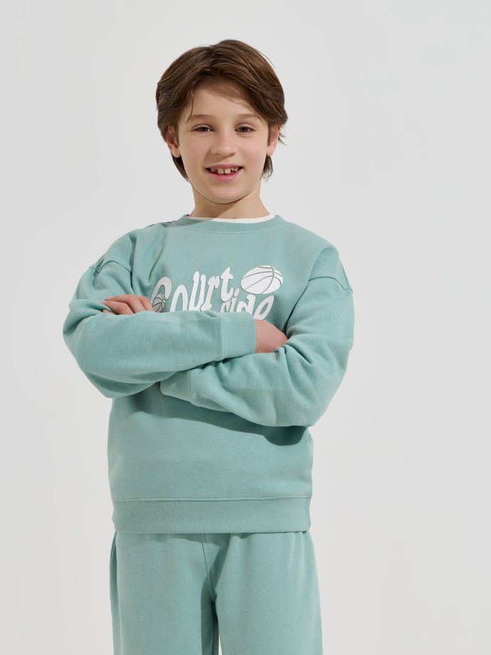 Conjunto de felpa estampado Conjunto de felpa estampado